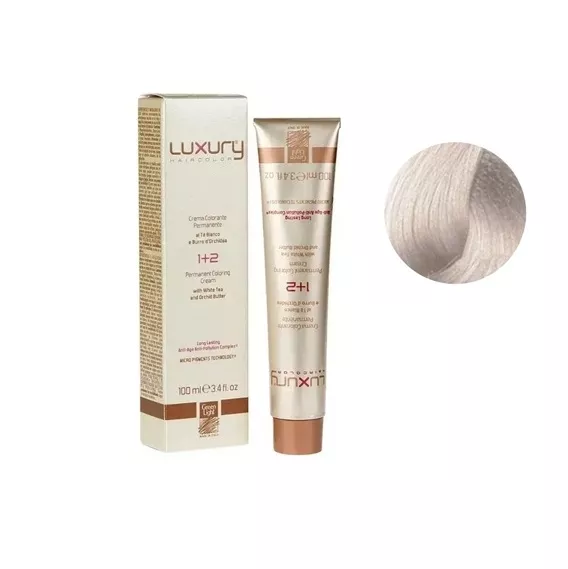 11/1 Крем-фарба для волосся з білим чаєм та екстрактом орхідеї, 100 мл LUXURY Haircolor GREEN LIGHT 