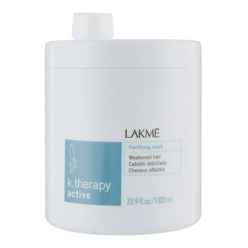 Маска зміцнювальна для слабкого волосся, 1000 мл 43063 Fortifying mask Active K.Therapy LAKME