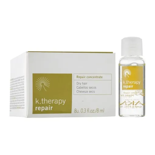 Концентрат відновлювальний для сухого та пошкоденого волосся, 8 мл (1 ампула) 43422 Repair Concentrate Repair K.Therapy LAKME