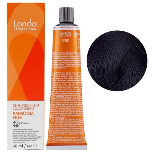 0/68 фіолетово- синій мікстон Демі-перманентна фарба без аміаку, 60 мл Demi-Permanent Color Londa Professional