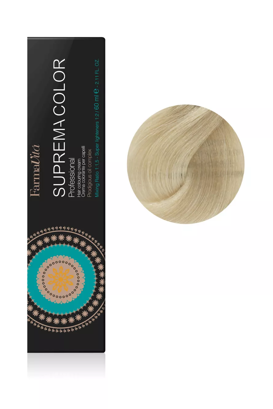 10/02 платиновий блондин перлинний Фарба для волосся 60 мл.Supremacolor  FarmaVita