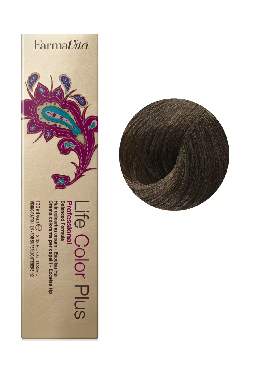 6/0 темний блондин Фарба для волосся 100 мл.Life Color Plus FarmaVita