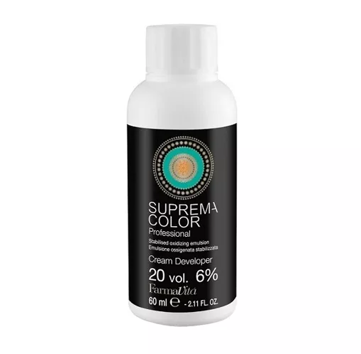Окислювач-емульсія  60мл 6% Cream Developer  SUPREMA  FARMAVITA 