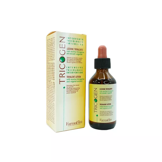 FarmaVita TRICOGEN Lotion  Лосьйон трихологічний проти лупи, випадіння та жирності  волосся 100мл