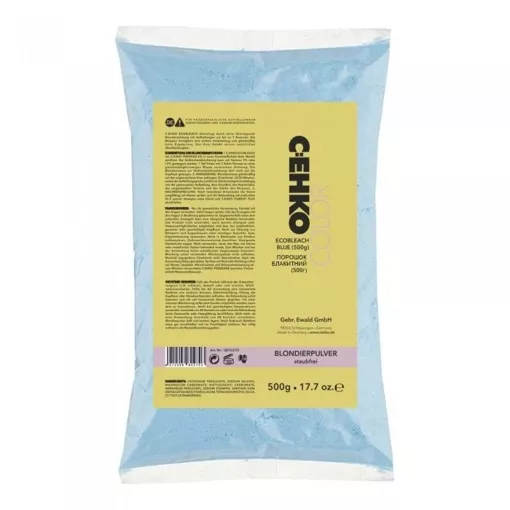Блонд порошок для освітлення волосся Блакитний (Up to 7 levels) , 500 г Color Cocktail Ecobleach BLUE  С: ЕНКО 