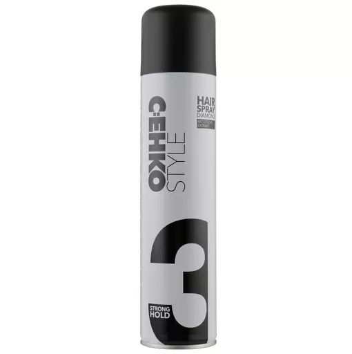 Лак для волосся сильної фіксації 400мл. STYLE DIAMOND Hair Spray Strong Hold (3*)  C:EHKO