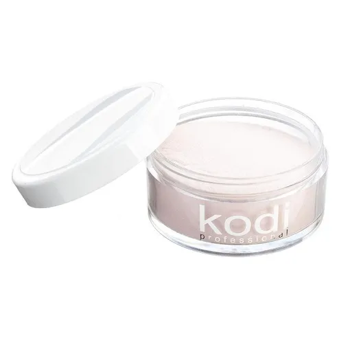 Акрилова пудра з блискітками, 22 г Колір: Персиковий №53 Glamour French Аcrylic Powder  KODI Professional 