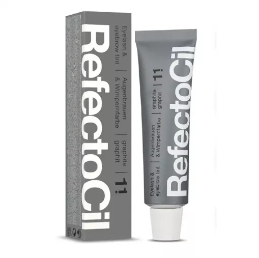 Фарба для брів та вій  №1.1 Колір: Графіт, 15 мл RefectoCil