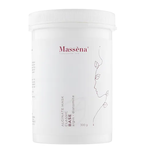 Альгінатна маска для обличчя "Базова", 300 г BASE Classic Alginate Mask Massena