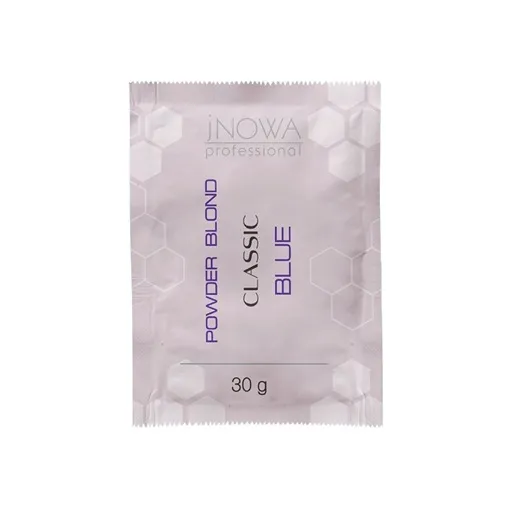 Освітлювальна пудра з антижовтим ефектом БЛАКИТНА (6 levels), 30 г Blue BLOND CLASSIC&nbsp;Powder Lightener jNOWA Professional