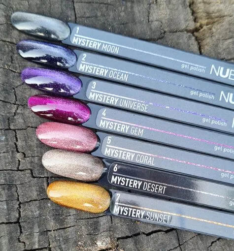 NUB Gel Polish Mistery 9D Гель-лак магнітний 8мл № 1М 