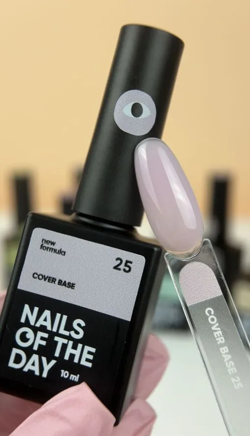 База камуфлююча, 10 мл №025 Cover Base NEW Formula NAILSOFTHEDAY