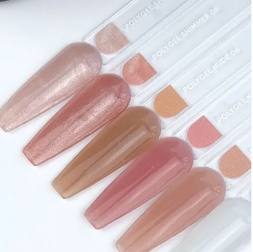 Полігель із шимером, 30 мл №08 SHIMMER Poly Gel NAILSOFTHEDAY