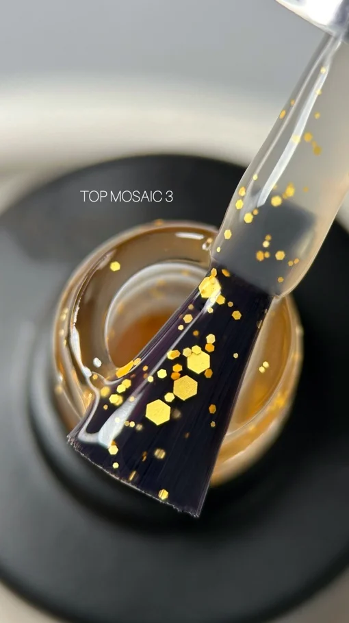 Топ матовий, 9 мл №03 MOSAIC TOP SAGA Professional