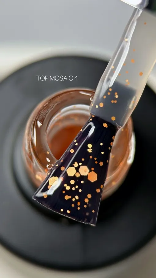Топ матовий, 9 мл №04 MOSAIC TOP SAGA Professional