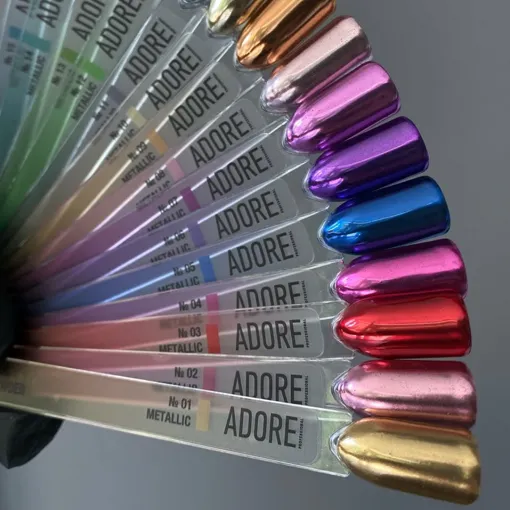 Металева хромована втирка, 0,5 г №03 Metallic Powder ADORE