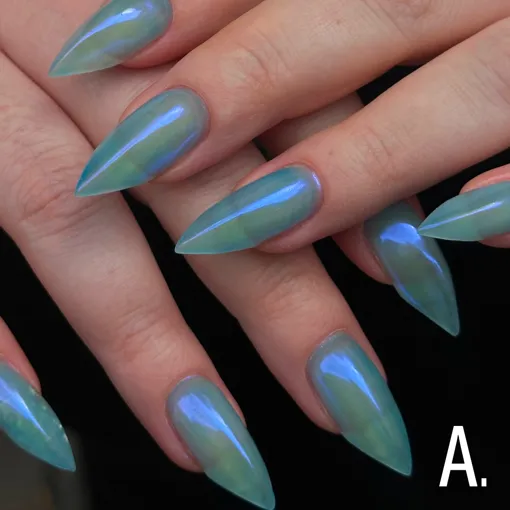 Втирка-хамелеон для нігтів, 0,5г №03 Aurora Powder ADORE