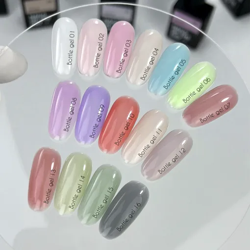 Гель рідкий для укріплення нігтів, 10 мл №09 Bottle Gel NAILSOFTHEDAY