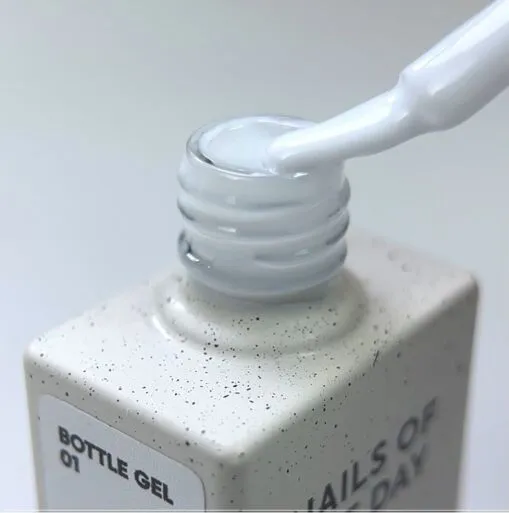 Гель рідкий для укріплення нігтів, 10 мл №01 Bottle Gel NAILSOFTHEDAY