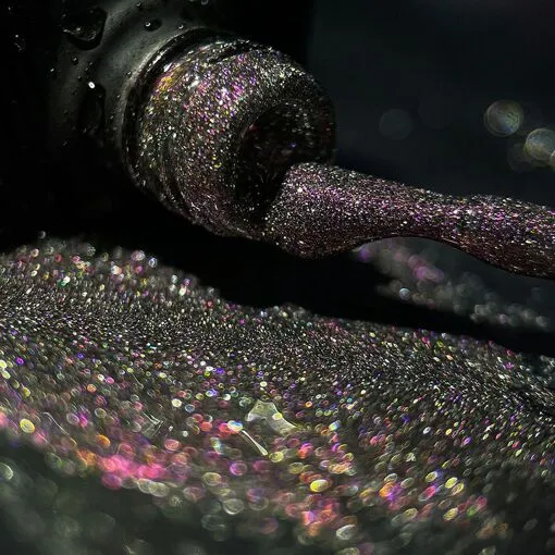 Гель-лак котяче око, світловідбиваючий, 10 мл №02 Cat eye Reflective Gel Polish NAILSOFTHENIGHT 