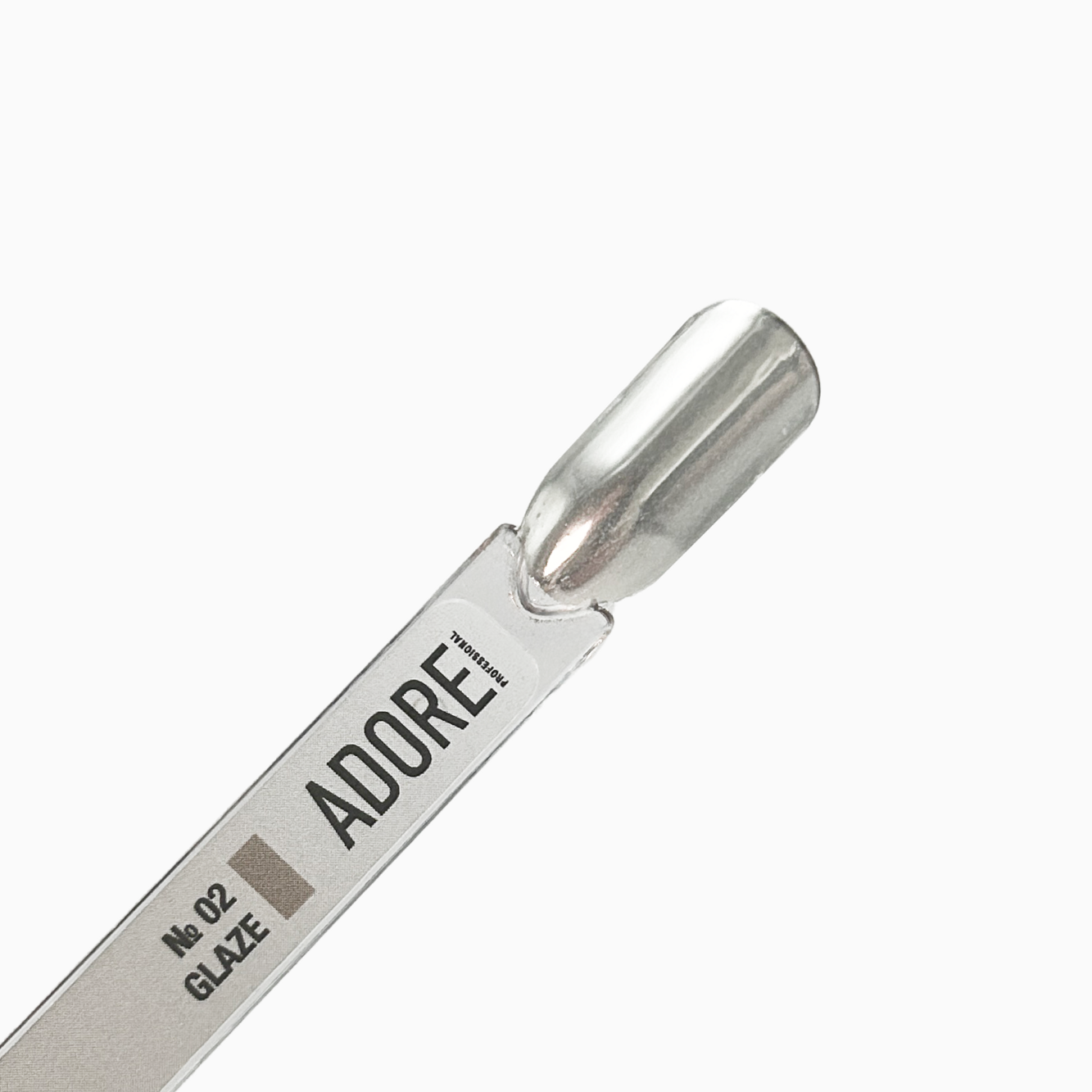 Втирка - глазу для нігтів, 0,5 г №02 Glaze Powder ADORE