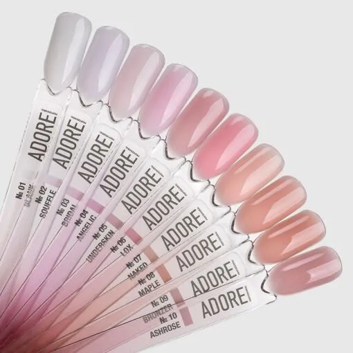 Гель для нарощування з помпою №02, 30g Cover Building Gel  ADORE