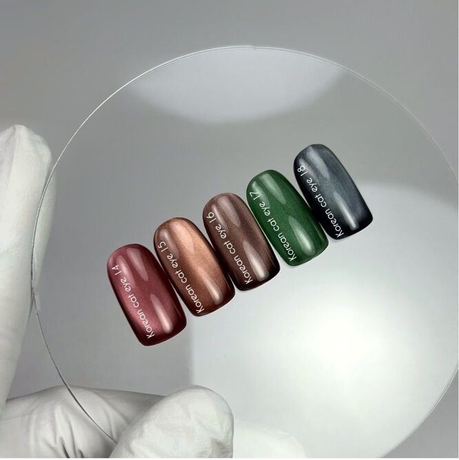Гель-лак з ефектом котячого ока, 10 мл №18 Korean Сat Eye Gel polish NAILSOFTHEDAY