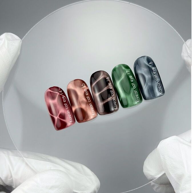 Гель-лак з ефектом котячого ока, 10 мл №15 Korean Сat Eye Gel polish NAILSOFTHEDAY