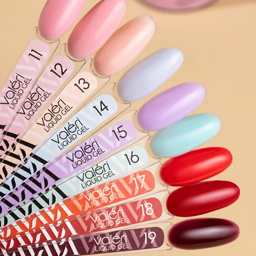 Гель рідкий для укріплення нігтів 15 мл №019 Liquid Gel VALERI