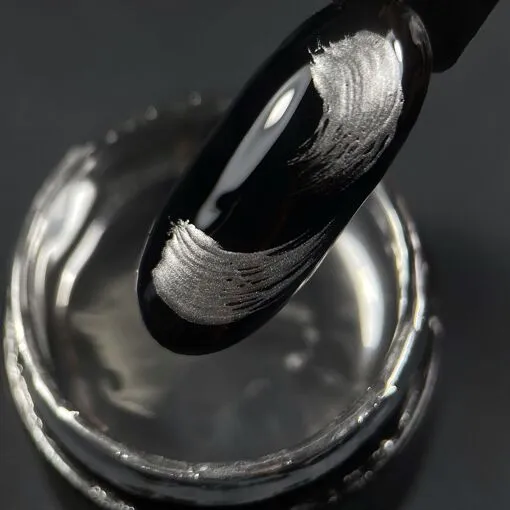 Гель-фарба для нігтів металізована, колір: Срібло, 5 мл Metallic Paint NAILSOFTHEDAY