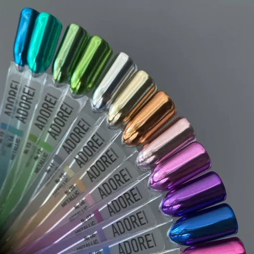 Металева хромована втирка, 0,5 г №11 Metallic Powder ADORE