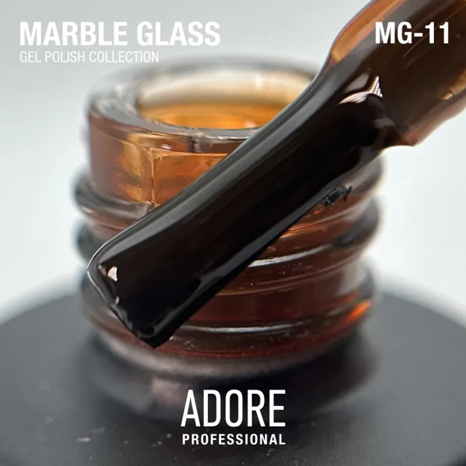 Гель-лак вітражний, 8 мл № MG-11 Marble Glass Gel Polish ADORE