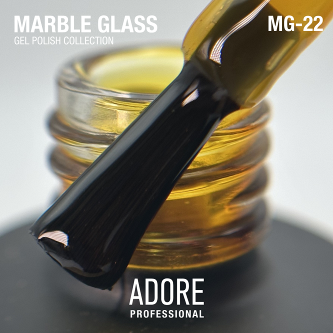 Гель-лак вітражний, 8 мл № MG-22 Marble Glass Gel Polish ADORE