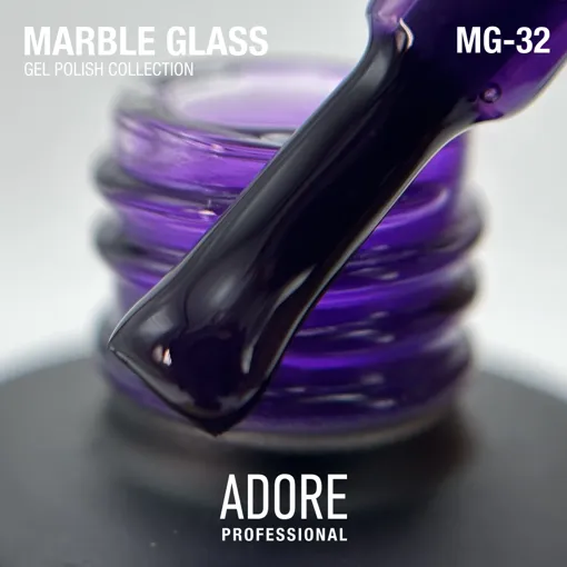 Гель-лак вітражний, 8 мл № MG-32 Marble Glass Gel Polish ADORE