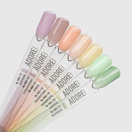 Гель-лак вітражний, 8 мл № MG-18 Marble Glass Gel Polish ADORE