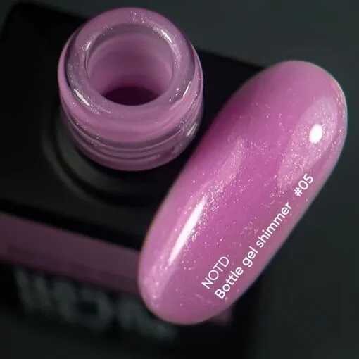 Гель рідкий з шимером для укріплення нігтів, 10 мл №05 Shimmer Bottle Gel NAILSOFTHEDAY