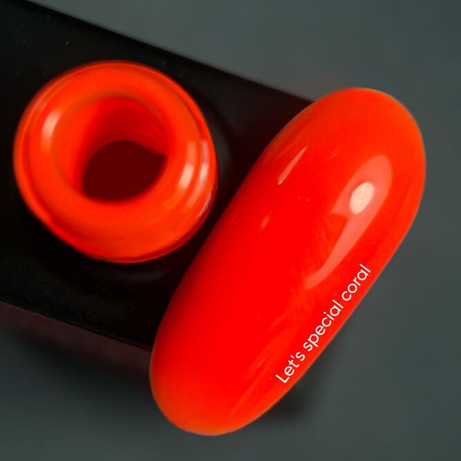Гель-лак, 10 мл Let`s spesial CORAL Gel Polish NAILSOFTHEDAY 