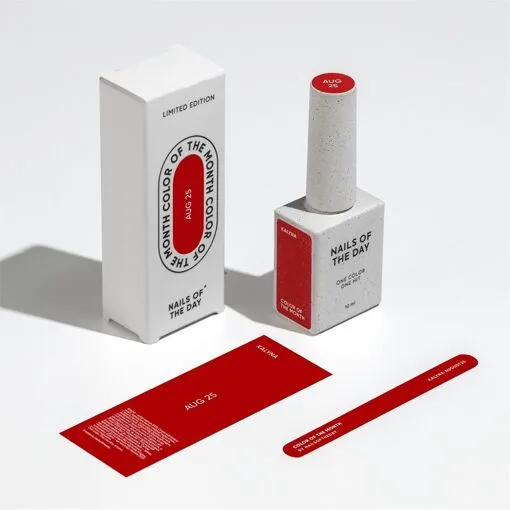 Гель-лак, 10 мл лімітована колекція Let`s Spesial AUGUST 25/ KALINA Gel Polish NAILSOFTHEDAY