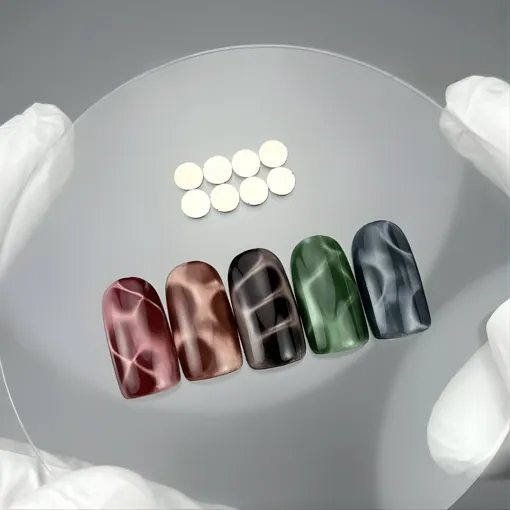 Набір неодимових магнітів, розмір: 4мм, 6 шт NAILSOFTHEDAY