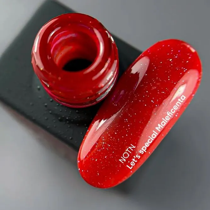 Гель-лак світловідбиваючий, 10 мл Let`s spesial MALEFICENTA Gel Polish NAILSOFTHEDAY 