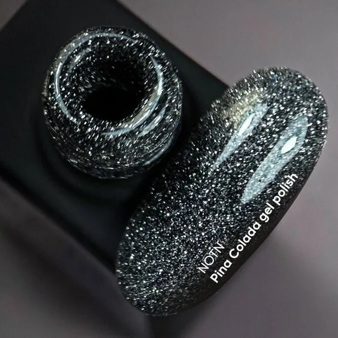 Гель-лак світловідбиваючий, 10 мл PINA COLADA Night Gel Polish NAILSOFTHENIGHT 