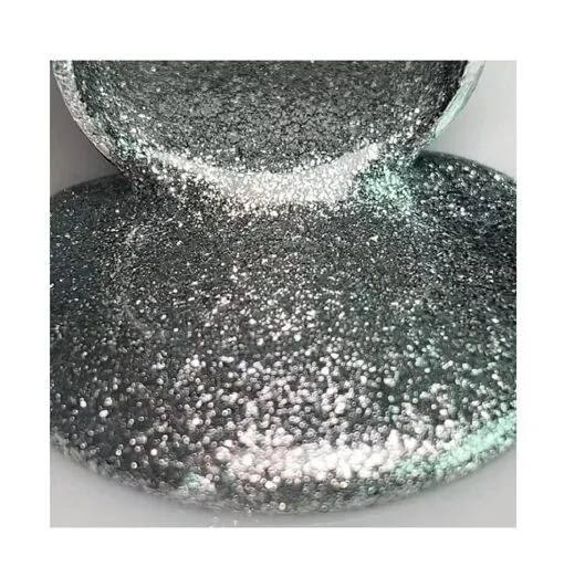 Гель-лак зі щільною металевою поталью для нігтів, 12 мл №01 Platinum gel &ndash; gel polish NAILSOFTHENIGHT 