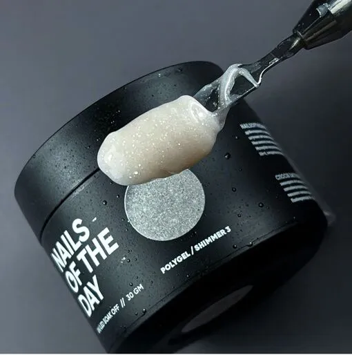 Полігель із шимером, 30 мл №03 SHIMMER Poly Gel NAILSOFTHEDAY