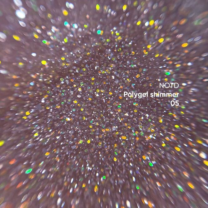 Полігель із шимером, 30 мл №05 SHIMMER Poly Gel NAILSOFTHEDAY