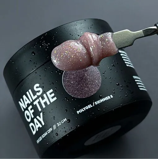 Полігель із шимером, 30 мл №05 SHIMMER Poly Gel NAILSOFTHEDAY