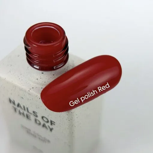 Гель-лак, 10 мл RED Let`s spesial Gel Polish NAILSOFTHEDAY