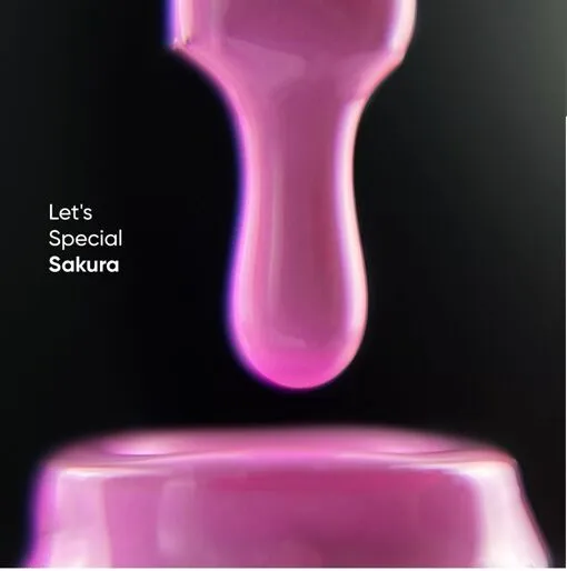 Гель-лак, 10 мл Let`s spesial SAKURA Gel Polish NAILSOFTHEDAY 