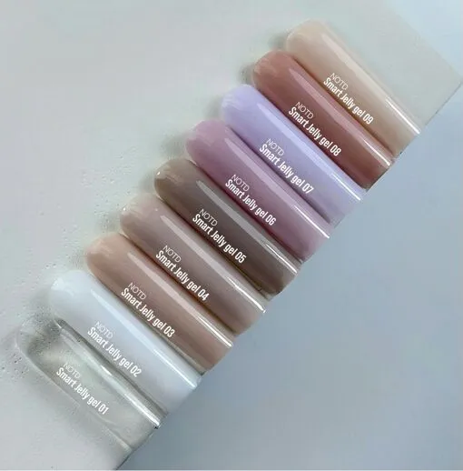 Гель-желе для нарощування нігтів, 15 мл №04 Колір: Бежевий Smart Jelly Gel NAILSOFTHEDAY