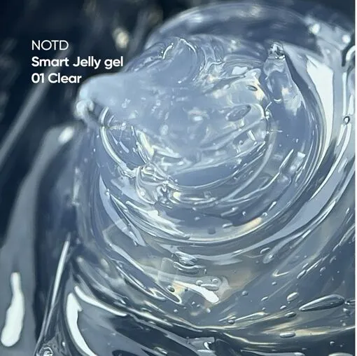 Гель-желе для нарощування нігтів, 15 мл №01 Колір: Прозорий Smart Jelly Gel NAILSOFTHEDAY