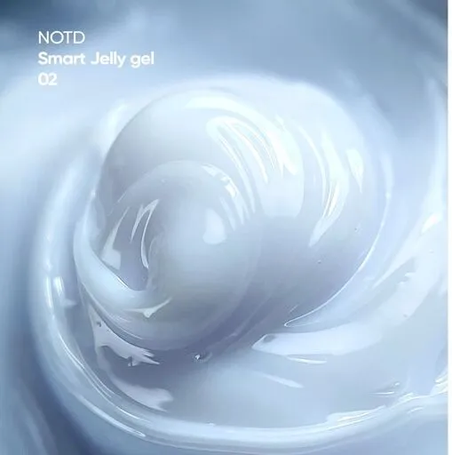 Гель-желе для нарощування нігтів, 15 мл №02 Колір: Білий Smart Jelly Gel NAILSOFTHEDAY